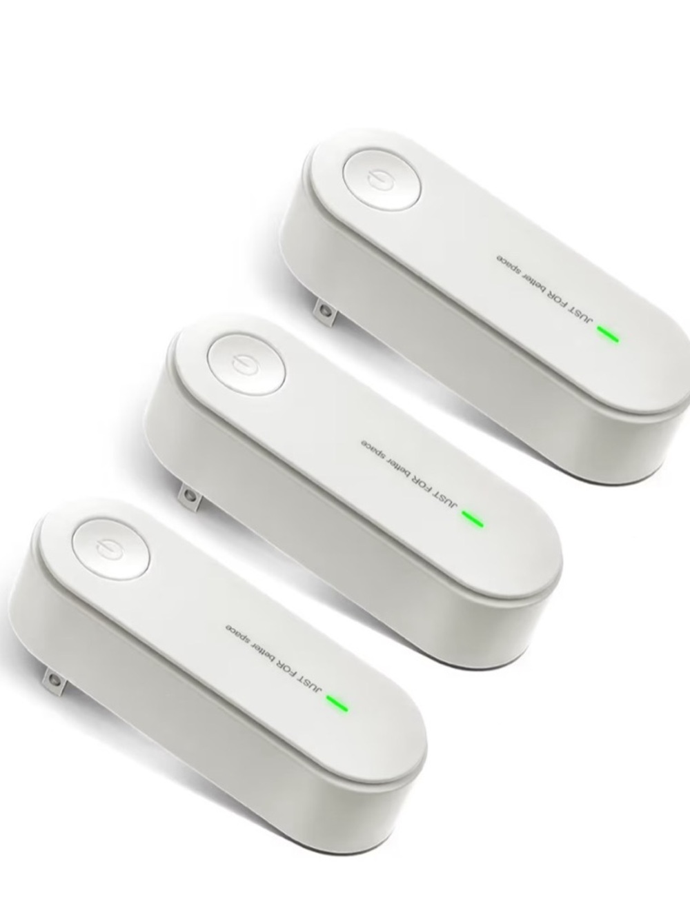 White Air Purifier Plug-In 3-Pack